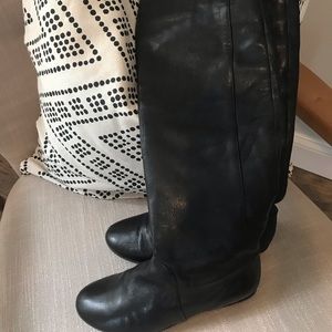 Dolce Vita black knee high boots